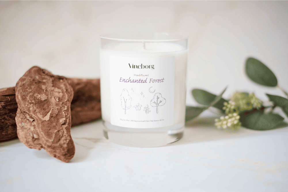 Enchanted Forest Soy Wax hand poured Candle